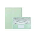 Light green leather case + light green touch keyboard