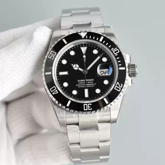 2026 Green Water Ghost Factory Direct Sale C Factory Watch Men's Fully Automatic Mechanical Watch Black Water Ghost Men's Watch Waterproof Luminous