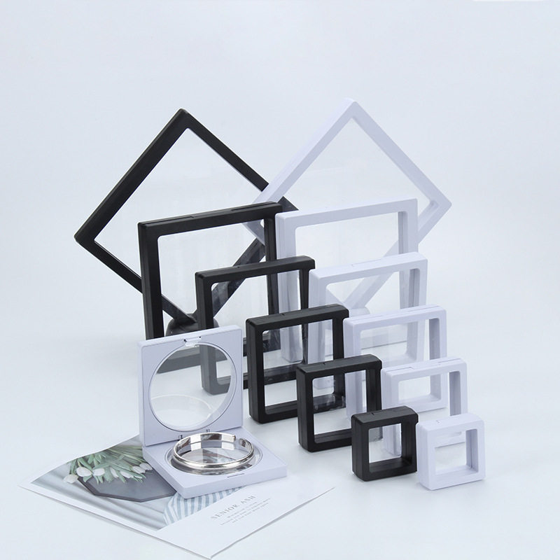 Transparent PE suspension box film jewelry box display box necklace box gift box transparent jewelry gift box wholesale packaging