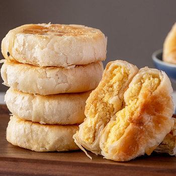 Authentic Guangdong Chaoshan Specialty Huilai Mung Bean Cake Traditional Old-Fashioned Chaozhou Mung Bean Cake Pastry Snacks