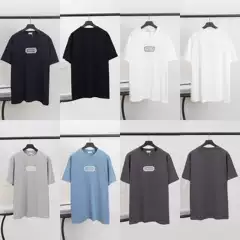 Foreign Trade. Di's 2025 Spring/Summer New Style Blade Letter Logo Embroidery Casual Unisex Short-Sleeve T-Shirt