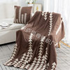 Amazon's Best-Selling Knitted Blanket, Light Luxury Sofa Blanket, Air-Conditioning Blanket, European and American Style Blanket, Office Nap Thread Blanket