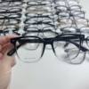 New Trendy Large Frame Plain Glasses Versatile for No Makeup Myopia Glasses Frame Metal Hinge Trendy Tr90 Frame Wholesale