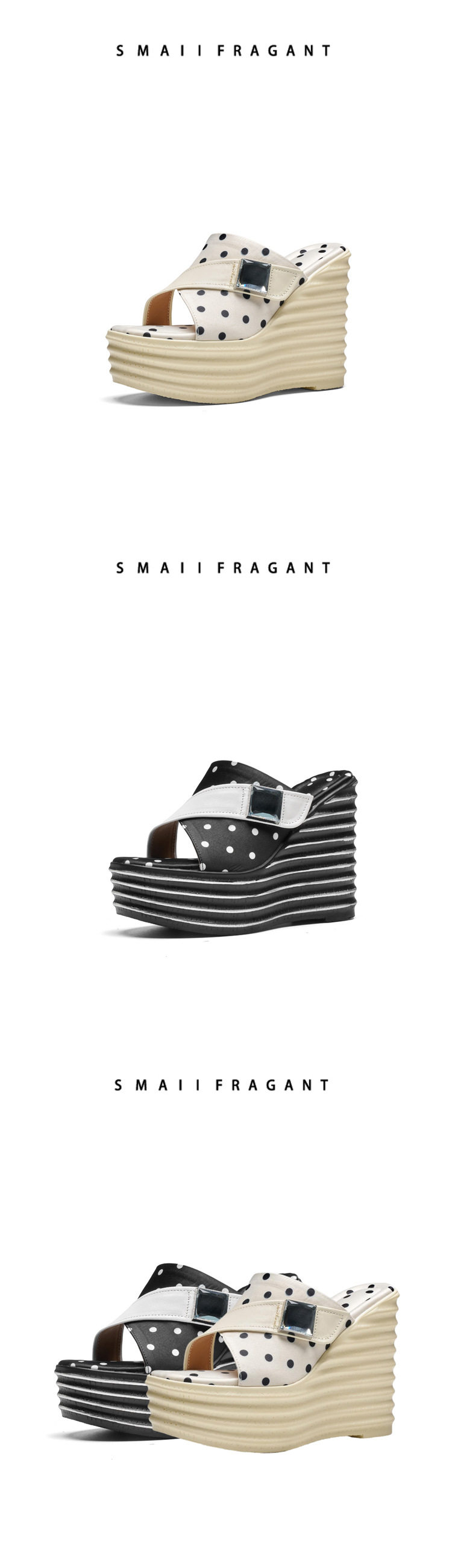 Dép sandal nữ xỏ ngón đế bệt da bò mềm mại, phong cách đơn giản thanh lịch — [Trắng], [Đen] chi tiết 6