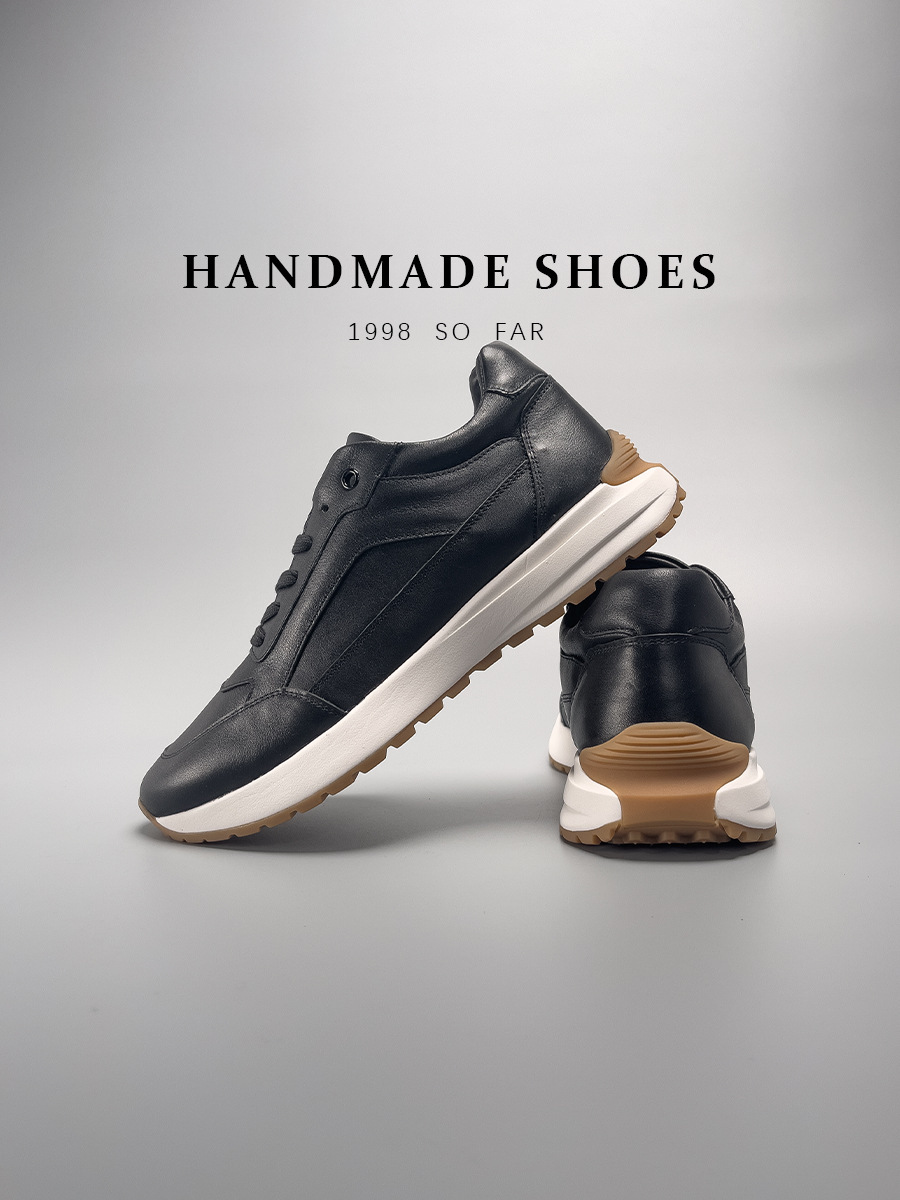 Giày nam da bò thật kiểu lười penny loafer thủ công — Màu Nâu [tỷ lệ chất lượng trên 1000], Màu Đen [tỷ lệ chất lượng trên 1000]
