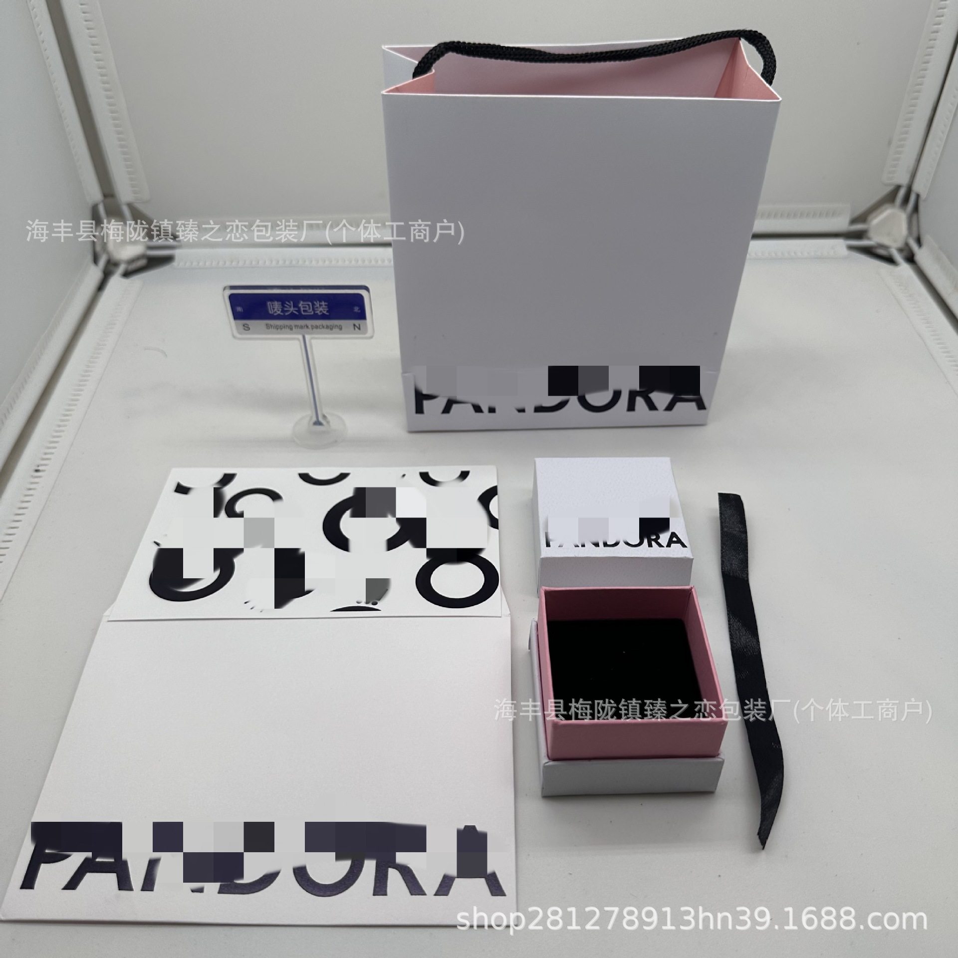 Pandora Bracelet Necklace Ring Earrings Packaging Box New Pandora Packaging Gift Box Manufacturer Direct Sales Wholesale