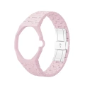 Light pink ceramic + ceramic strap (3 o'clock direction)