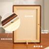 Solid Wood Mortise and Tenon Rounded Corner Mini Cute Square Photo Frame Table Calligraphy and Painting Framed Empty Frame Wall Hanging Solid Wood Picture Frame