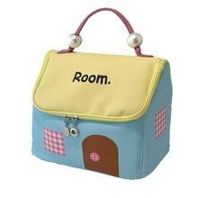 New Small House Cosmetic Bag Dopamine Color Large Capacity Partition Travel Portable Travel Toiletry Bag Waterproof