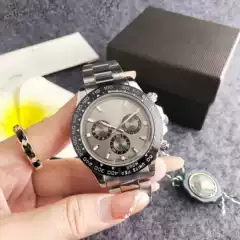 Creative New Watch Men's 2025 New Men's Personalized Steel Belt Three-Eye Six-Pin Design Watch Business Men's Watch