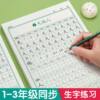 Tiktok Edition [2025 Fall] First Grade Chinese Language Synchronized Workbook for Grades 2-3 Dot Matrix Tracing