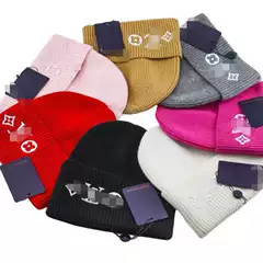 Alphabet Letter Knit Hats, Popular in Europe and America, Cross-Border Knit Hats, Trendy Couple's High-Quality Knit Hats, Warm Casual Hats