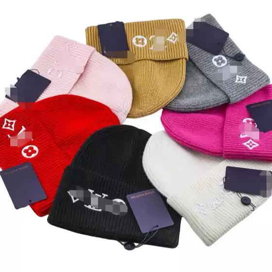 Alphabet Letter Knit Hats, Popular in Europe and America, Cross-Border Knit Hats, Trendy Couple's High-Quality Knit Hats, Warm Casual Hats