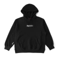 Box hooded sweatshirt (black)