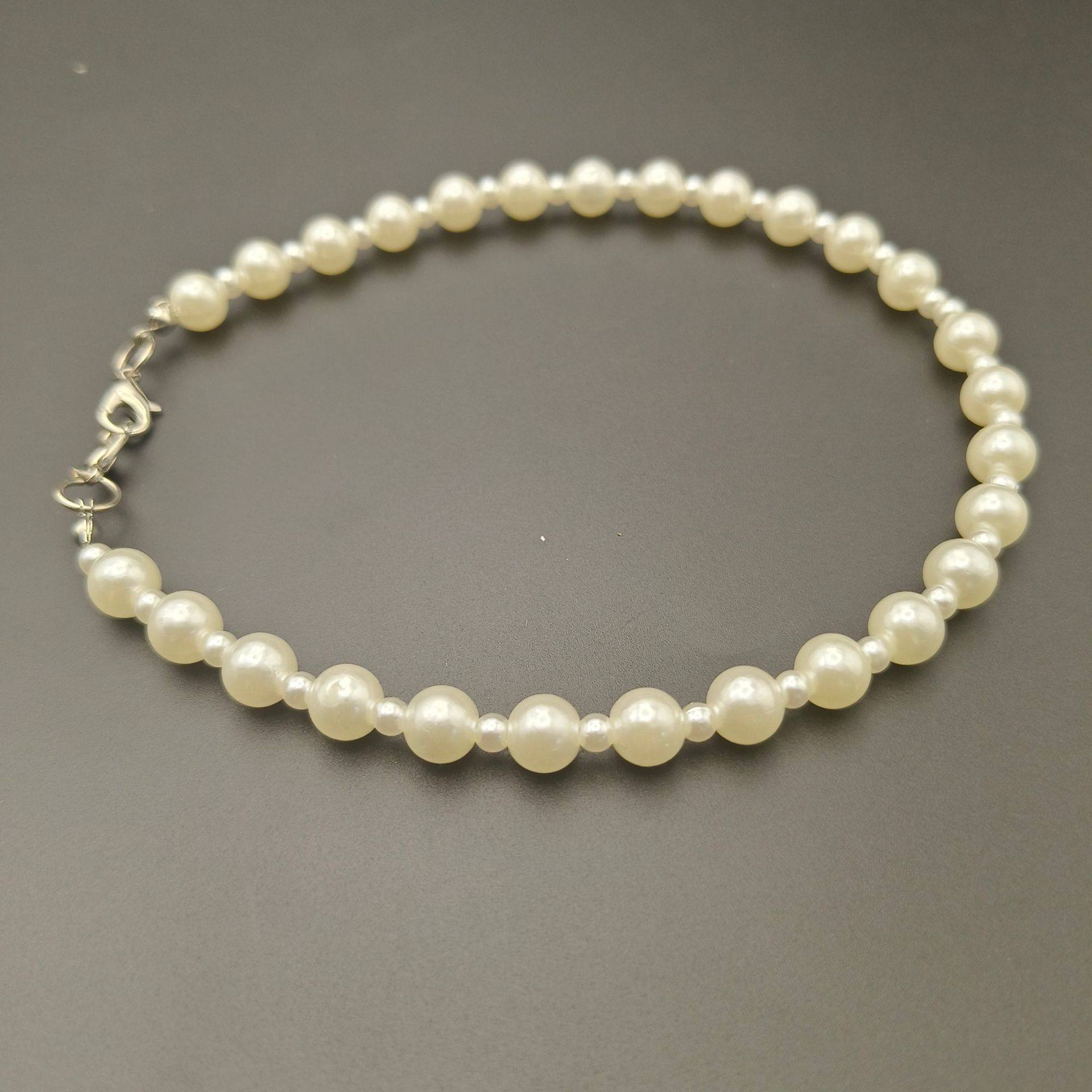 15-60cm Double-ended Buckle Pearl Bag Chain Mobile Phone Chain Bracelet Cross-border Export Jewelry Wholesale