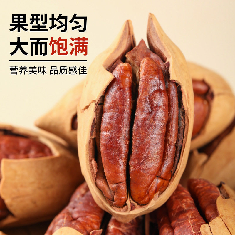 Wholesale Pecans Creamy Flavor American Extra Large Pecans Hand-Peeled Longevity Nuts Roasted Nuts Snacks for the New Year in Bulk