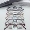 Women's Business Thick Gold Electroplated Glasses Frame, Elegant Age-Reducing Titanium Mirror, Can Be Equipped with Myopia Reading Glasses, Pure Titanium Alloy