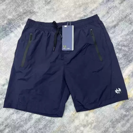Cross-Border Am Wheat Spike Popular Shorts Summer Men's Lightweight Simple Breathable Loose Quick-Dry Five-Point Shorts