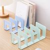 Book Stand Desktop Storage Fixed Book Stand Bookshelf Storage Rack Plastic Storage Rack Table Reading Rack Book Clip