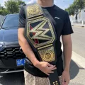 Large championship belt (black)