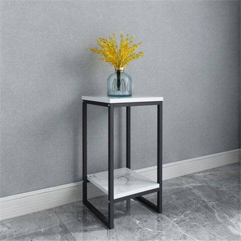 室内多层置物架北欧铁艺花架软装客厅简约架金色落地盆景装饰bjs