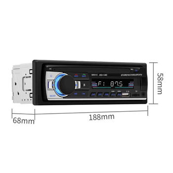 Car Mp3 Bluetooth Player Factory Direct Card Radio Car Mp3 Stereo Jsd530