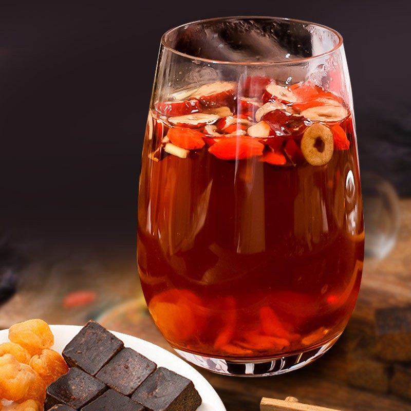 Brown Sugar Ginger Tea, Longan, Red Dates and Wolfberry Tea, Real Ingredients, Individually Packaged, Small Cubes to Remove Cold and Warm the Stomach, Wholesale from Manufacturers