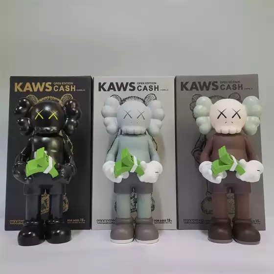 Kaws Money-counting Prototype Fashionable sz-sujiao Doll Decoration Doll Fashionable Brand Lucketable Gift