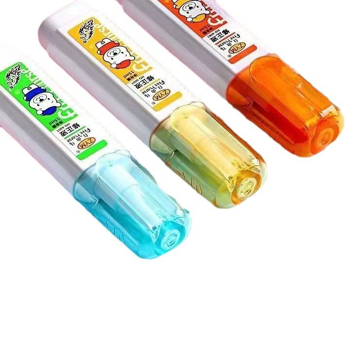 Free horse correction fluid quick-drying large capacity correction fluid for students durable environmental protection quick-drying correction fluid