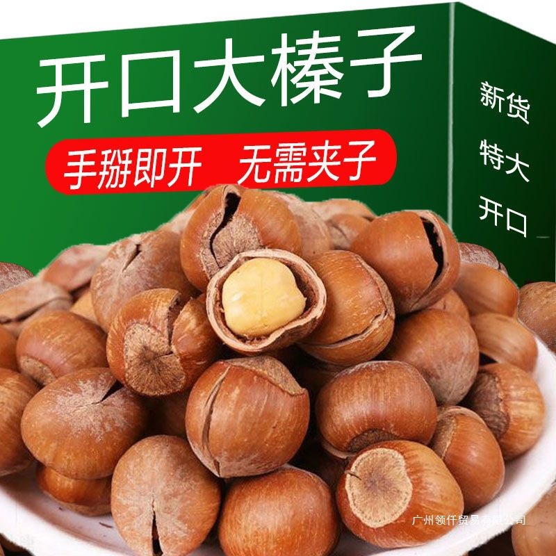New Northeast Net Weight Large Hazelnuts with Thin Shells, Original Roasted Nuts Specialty Bagged Wholesale Price Snacks