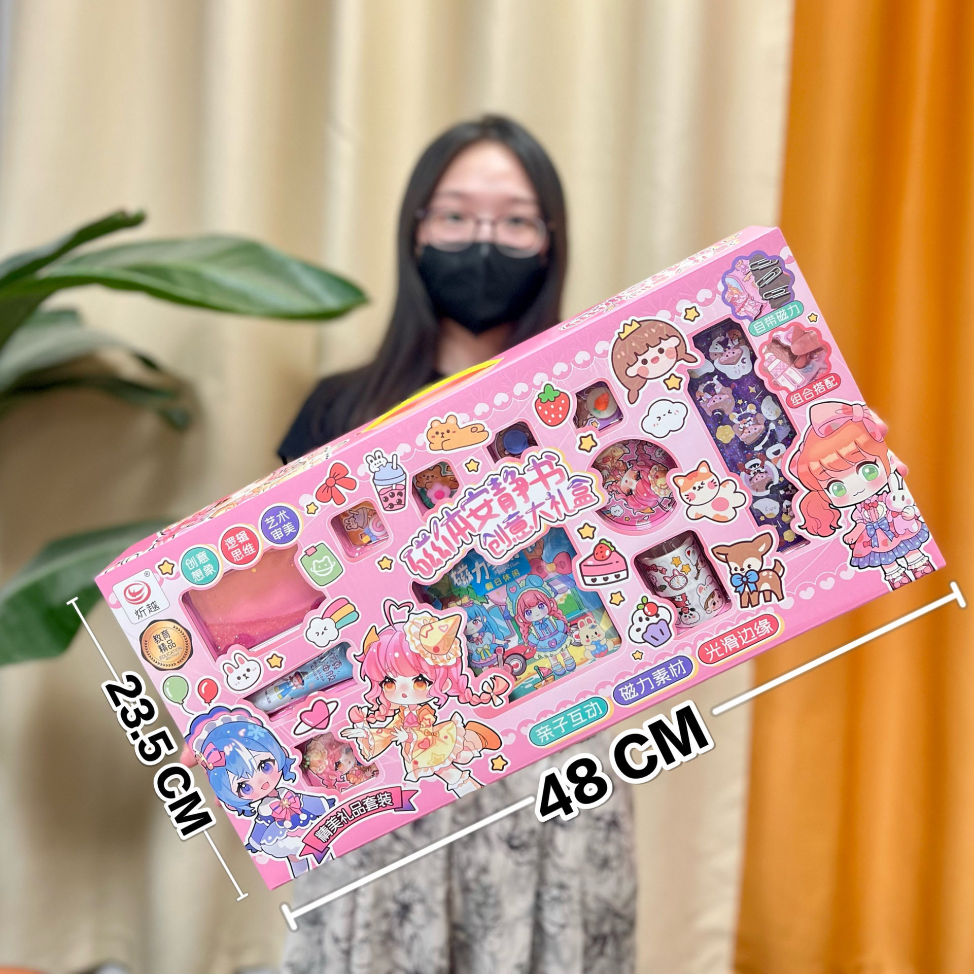 儿童仿真厨房过家家玩具蔬菜水果食物冰箱套装女孩玩具机构礼品