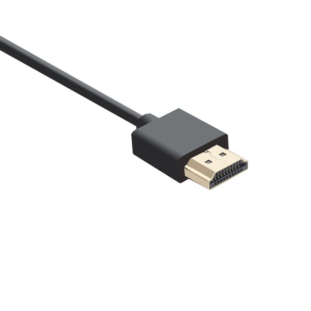 HDMI cable mini ultra-fine 2.0 version 4K60p HD ultra-fine Micro Small head ultra-short soft camera cable