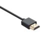HDMI cable mini ultra-fine 2.0 version 4K60p HD ultra-fine Micro Small head ultra-short soft camera cable