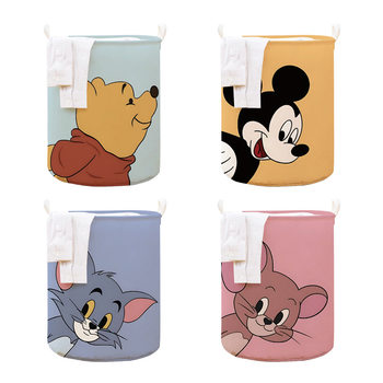 Dirty Clothes Basket Thickeneded Fabric Foldableing Storage Bucket Clothes Storage Basket Toy Snack Storage Basket Household High-Value