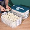 Dumpling Box Special Frozen Dumpling Box Refrigerator Storage Box Household Large-Capacity Quick-Frozen Chaotic Frozen Fresh-Keeping Box Multi-Layer