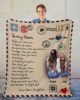 Amazon INS envelope type letter writing flannel blanket cover blanket autumn and winter blanket source manufacturers