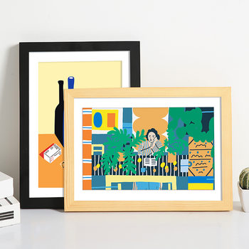 Puzzle photo frame 8K 4K picture frame wall wholesale table solid wood photo frame A3 A4 factory wooden photo frame wholesale