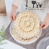 Round Satchel Uncompartmented Dumplings Refrigerator Storage Box Kitchen Quick-Frozen Wonton Box Seafood Box Seal