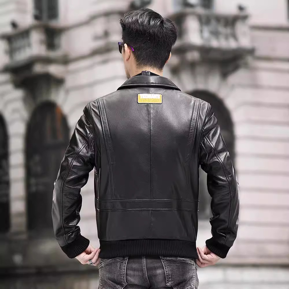 (Mới) Mã K3839 Giá 6290K: Áo Da Nam Hatdng Hàng Mùa Xuân Thu Đông Kín Cổ Thời Trang Nam Chất Liệu Da Bò G06 Sản Phẩm Mới, (Miễn Phí Vận Chuyển Toàn Quốc).