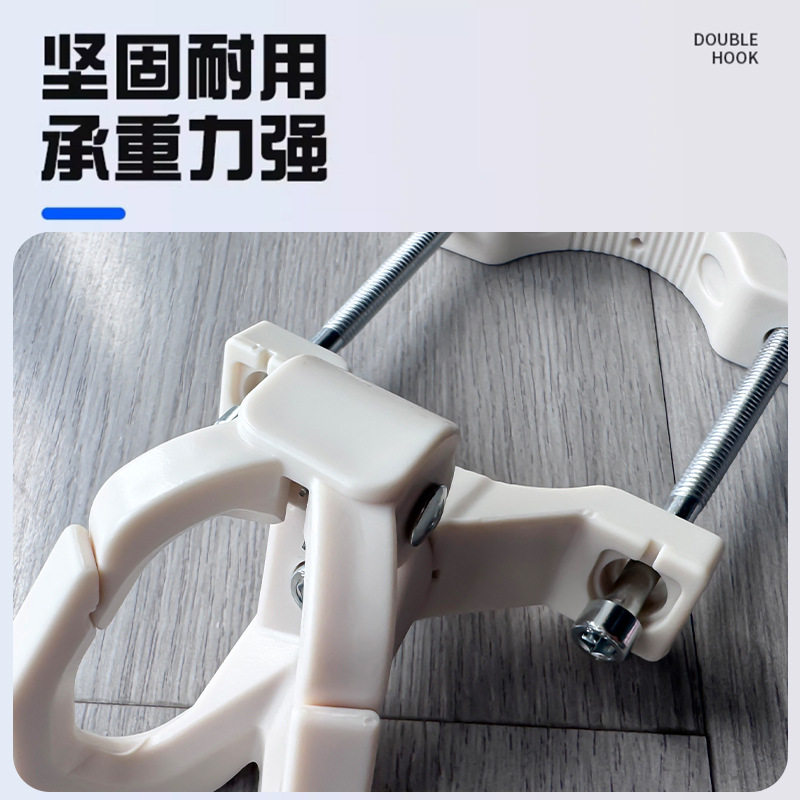 Electric Motorcycle Helmet Anti-Theft Lock Fixed Safety Helmet Universal Battery Car Accessories Hat Hook Foldable Hook