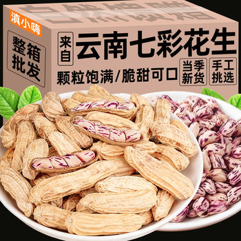 New Colorful Peanuts Naturally Sun-Dried Original Yunnan Authentic Colorful Dried Peanuts No Additives Specialty Snacks Wholesale