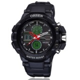 OHSEN Aosheng AD1306 новые студенческие электронные часы для занятий водными видами спорта, ленточные часы, кварцевые спортивные часы