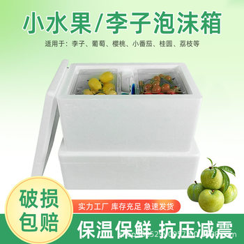 Foam box blueberry special bayberry plum express transportation refrigerated fresh cherry fruit incubator 2kg 5kg