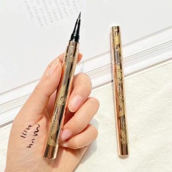 Factory direct Sa Qili waterproof anti-sweat anti-faint eyeliner with affectionate veins laser carving phoenix eye eyeliner 3080