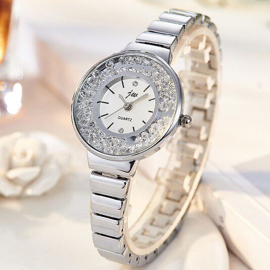 新款式品牌手链手表 女款石英表学生钢带女士手表时尚时装表批发