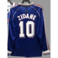 1998 france home jersey, number 10