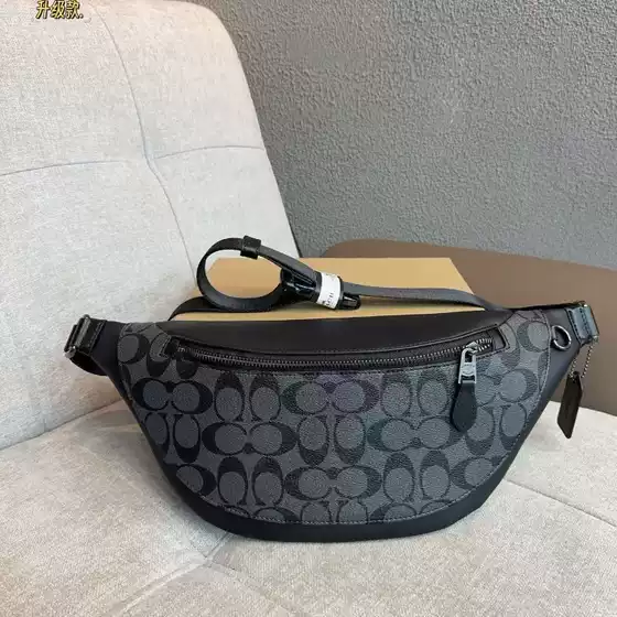 Koujia Outlet Model Warrer 33 Printed Men's Waist Bag Crossbody Chest Bag