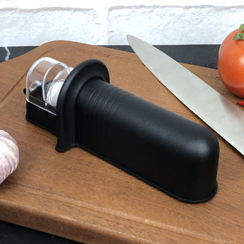 Direct Supply of Grinding Wheel Stone Quick Knife Sharpener for Kitchen and Home Use, Creative Knife Sharpening Tool, Multi-Purpose Handheld Knife Sharpener