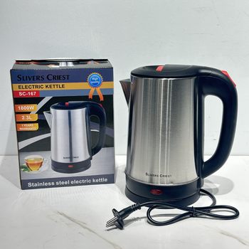 Factory Direct Export Small Household Appliances Stainless Steel Electric Kettle 2.3L European Standard Electric Kettle