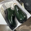 2304 dark green/lace-up style/customized with standard